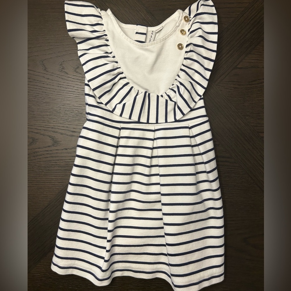 Janie and Jack size 4, blue and white dress
